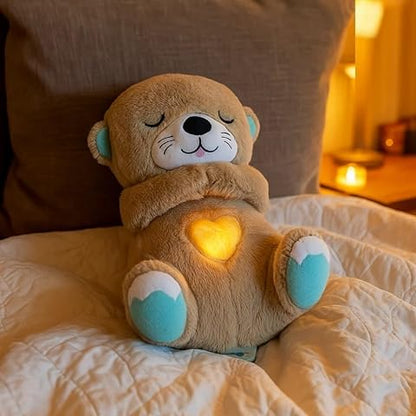 Breathing Teddy Bear with Soothing Music, Comfort Plush